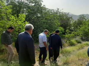  بازدید بخشدار لواسانات از روستای