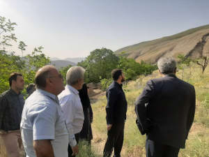  بازدید بخشدار لواسانات از روستای