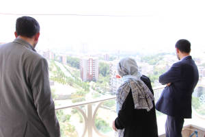 بازدید فرماندار شمیرانات از محل