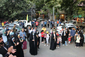 کاروان شادی جشن عید غدیر در بخش