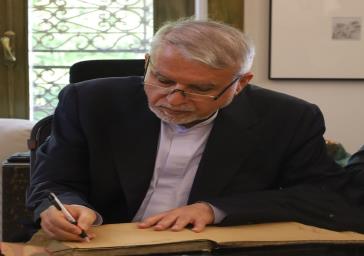 بازدید وزیر میراث فرهنگی، گردشگری و صنایع دستی از عمارت تاریخی علاءالسلطنه شهرستان شمیرانات